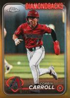 2024 Topps Chrome Lids #45 Corbin Carroll Gold Refractor Baseball Card