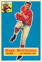 1956 Topps #50 Hugh McElhenny Football Card