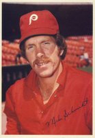 1980 Topps Superstar 5 x 7 Photos #2 Mike Schmidt Gray Back Baseball Card