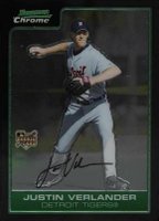 2006 Bowman Chrome #217 Justin Verlander Baseball Card