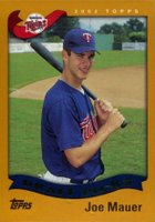 2002 Topps #622 Joe Mauer Baseball Card