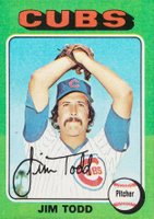 1975 Topps Mini #519 Jim Todd Baseball Card