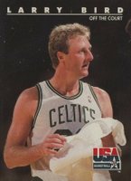 1992 Skybox USA #14 Larry Bird Basketball Card