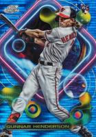 2023 Topps Cosmic Chrome #2 Gunnar Henderson Blue Moon Baseball Card