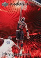 1996 Upper Deck Jordan Tribute #MJ32 Michael Jordan MJ Impressions Basketball Card