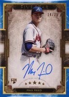 2018 Topps Five Star Autographs #FSA-MF Max Fried Blue Baseball Card