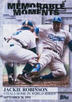 2017 Topps Memorable Moments #MM-25 Jackie Robinson Baseball Card