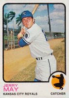 1973 Topps #558 Jerry May Baseball Card