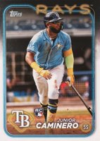 2024 Topps Flagship Collection Companions #CTC6 Junior Caminero Baseball Card