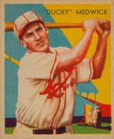 1934 Diamond Stars  #66 Ducky Medwick Baseball Card