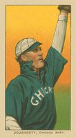 1909 White Borders Ghosts, Miscuts, Proofs, Blank Backs & Oddities #142 Patsy Dougherty Arm in Air Baseball Card