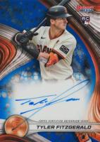 2024 Bowman's Best Best of 2024 Autographs #B24TF Tyler Fitzgerald Blue Refractor Baseball Card