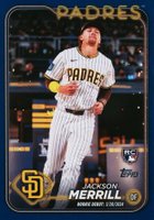 2024 Topps Update #US169 Jackson Merrill Royal Blue Baseball Card
