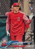2018 Topps #700 Shohei Ohtani With Bat Baseball Card