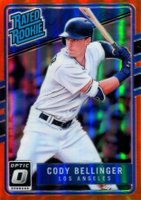 2017 Panini Donruss Optic #65 Cody Bellinger Orange Baseball Card