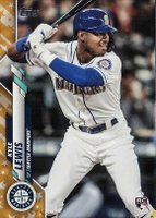 2020 Topps Complete Set #64 Kyle Lewis Gold Stars Baseball Card