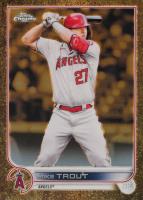 2022 Topps Gilded Collection #1 Mike Trout Baseball Card