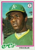 1978 Topps #680 Vida Blue Baseball Card
