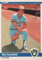 1984 Fleer #197 Tom Candiotti Baseball Card