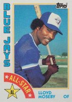 1984 Topps #403 Lloyd Moseby Baseball Card