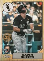2022 Topps Chrome 1987 Topps Baseball #87BC20 Gavin Sheets Baseball Card