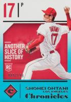 2018 Panini Chronicles #1 Shohei Ohtani Teal Baseball Card