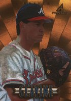 1997 New Pinnacle #154 Tom Glavine Museum Collection Baseball Card