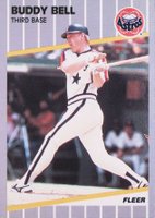 1989 Fleer #352 Buddy Bell Baseball Card