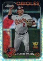 2024 Topps Chrome Logofractor Edition #36 Gunnar Henderson Baseball Card