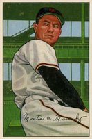 1952 Bowman #213 Monte Kennedy Baseball Card