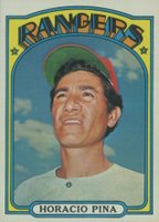 1972 Topps #654 Horacio Pina Baseball Card