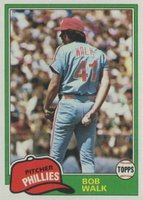 1981 Topps #494 Bob Walk Baseball Card