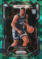 2023 Panini Prizm #179 GG Jackson II Green Ice Basketball Card