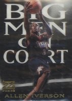 1997 Skybox Z-Force Big Men on Court #8 Allen Iverson Basketball Card