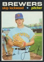 1971 Topps #433 Skip Lockwood Baseball Card