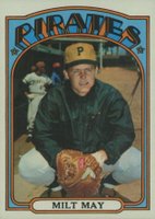 1972 Topps #247 Milt May Baseball Card