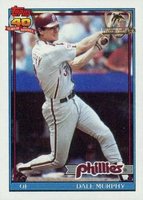 1991 Topps Desert Shield #545 Dale Murphy Baseball Card