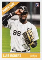 2020 Topps Throwback Thursday #256 Luis Robert Baseball Card