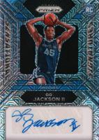 2023 Panini Prizm Sensational Signatures #SSGG GG Jackson II Mojo Basketball Card