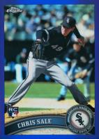 2011 Topps Chrome #205 Chris Sale Purple Refractor Baseball Card