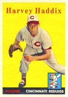 1958 Topps #118 Harvey Haddix Baseball Card