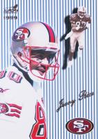 1999 Pacific Aurora  #129 Jerry Rice Pinstripes Football Card