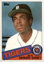 1985 Topps #243 Barbaro Garbey Baseball Card