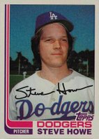 1982 Topps #14 Steve Howe Baseball Card