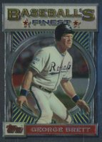 1993 Finest #63 George Brett Baseball Card