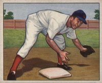 1950 Bowman #116 Virgil Stallcup Baseball Card