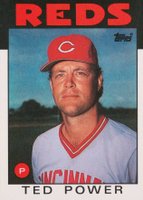 1986 Topps #108 Ted Power Baseball Card