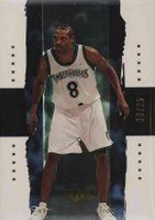 2003 Upper Deck Exquisite Collection #22 Latrell Sprewell Gold Basketball Card