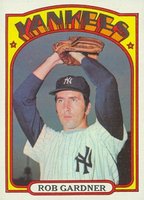 1972 Topps #22 Rob Gardner Baseball Card