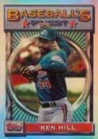 1993 Finest #35 Ken Hill Refractor Baseball Card